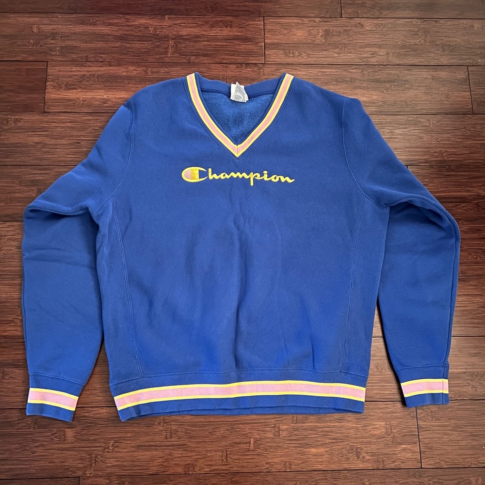 Blue Champion Crewneck
